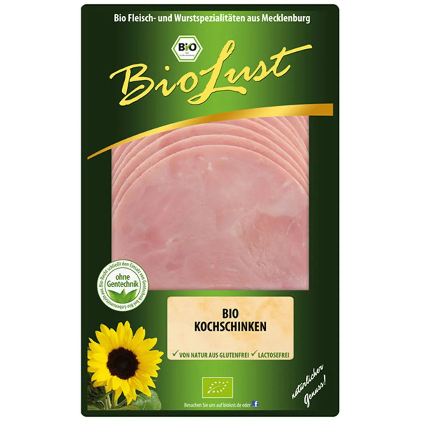Био шунка варена 80г