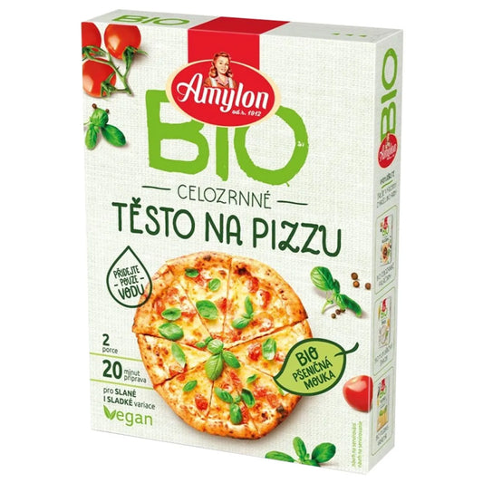 Био смес за пълнозърнесто тесто за пица 250г