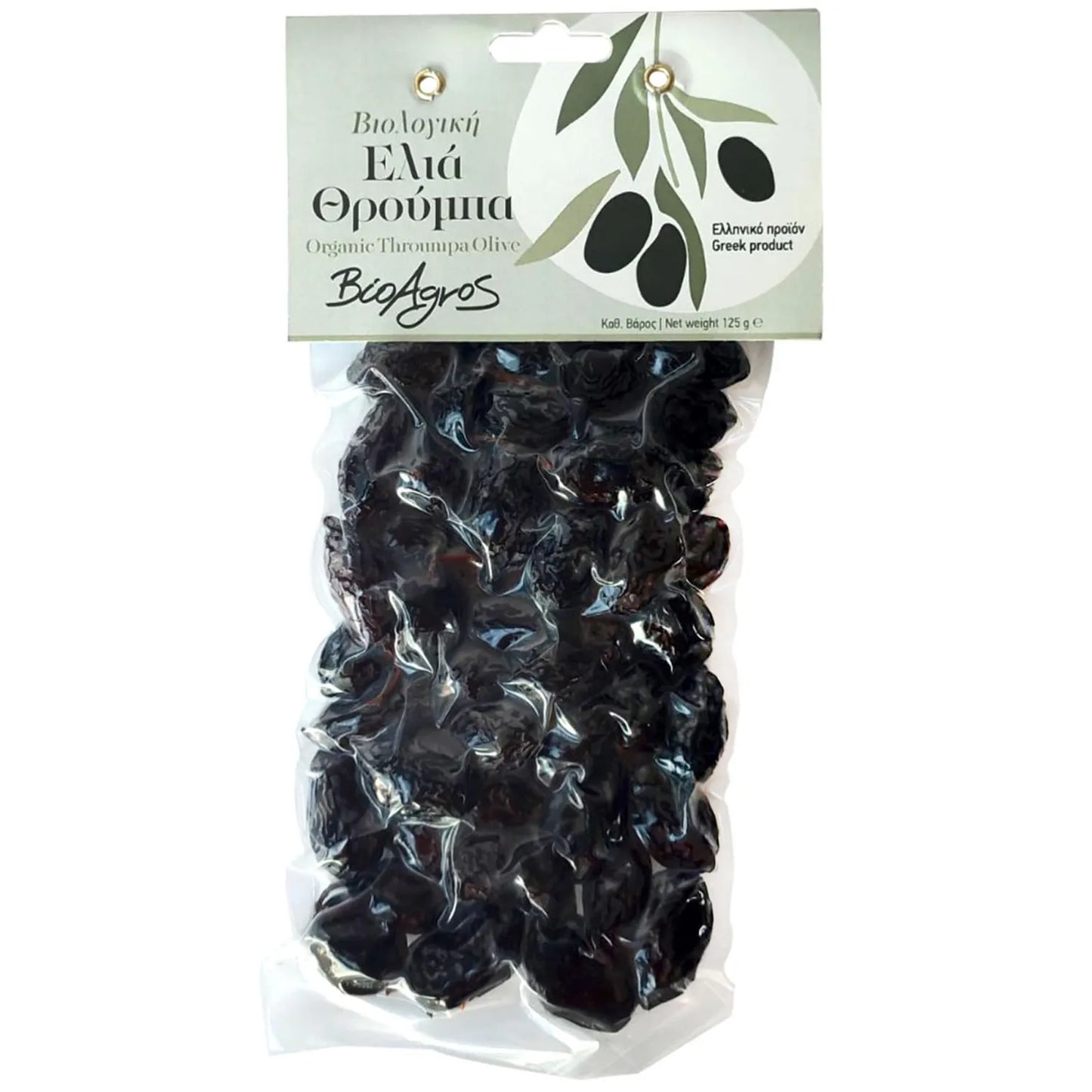 Био черни маслини Трумба 125г