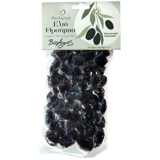 Био черни маслини Трумба 125г