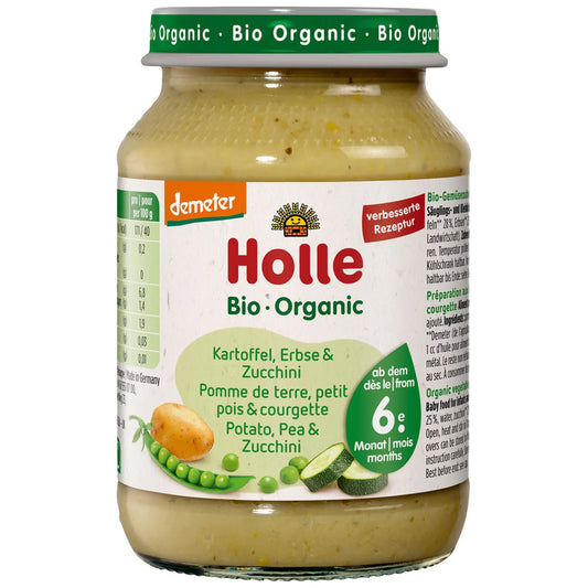 Деметер пюре картоф, грах и тиквичка 190г