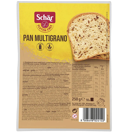 Безглутенов хляб Pan Multigrano 250г